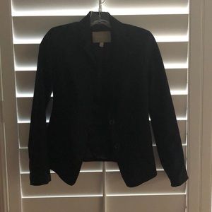 Banana republic black wool blazer